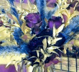 Artistic Flower Bouquet Digital Art
