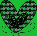 Valentine&039;s Day Heart Art