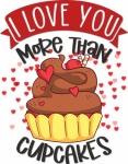 Cupcake Valentine Card
