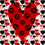 Valentine Lip Heart