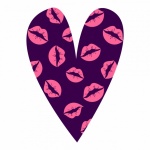 Valentine Lips Heart