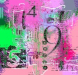 Numeric Abstract Background