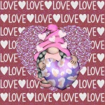 Valentine Love Gnome