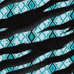 Zebra Snake Pattern Background