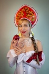 Kokoshnik, Woman, Russian Folk