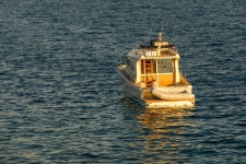 Leisure Boat At Sea