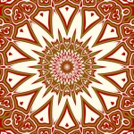 Mandala Mosaic Background Orient