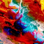 Marbleized Abstract Background