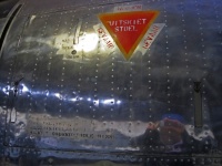 Markings On The Side Of Sabre Jet