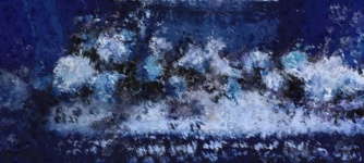 Painting In Blue Impression