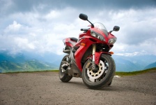 Red Yamaha, Motorcycle