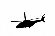 Silhouette Helicopter