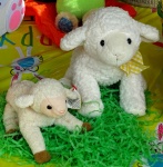 Toy Sheep And Lamb