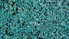Turquoise Small Stones Background
