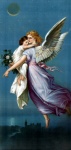 Vintage Angel Starry Art