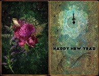 Vintage New Year Card