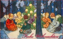 Vintage Postcard Christmas Art