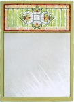 Vintage Frame Tiffany Window