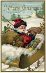 Vintage Christmas Postcard Old