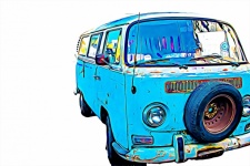 Volkswagen Cutout Artistic