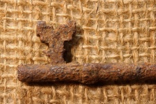 Wards Of A Severely Rusted Key