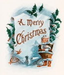 Christmas Postcard Vintage Art