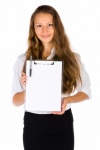 Woman With A Clipboard