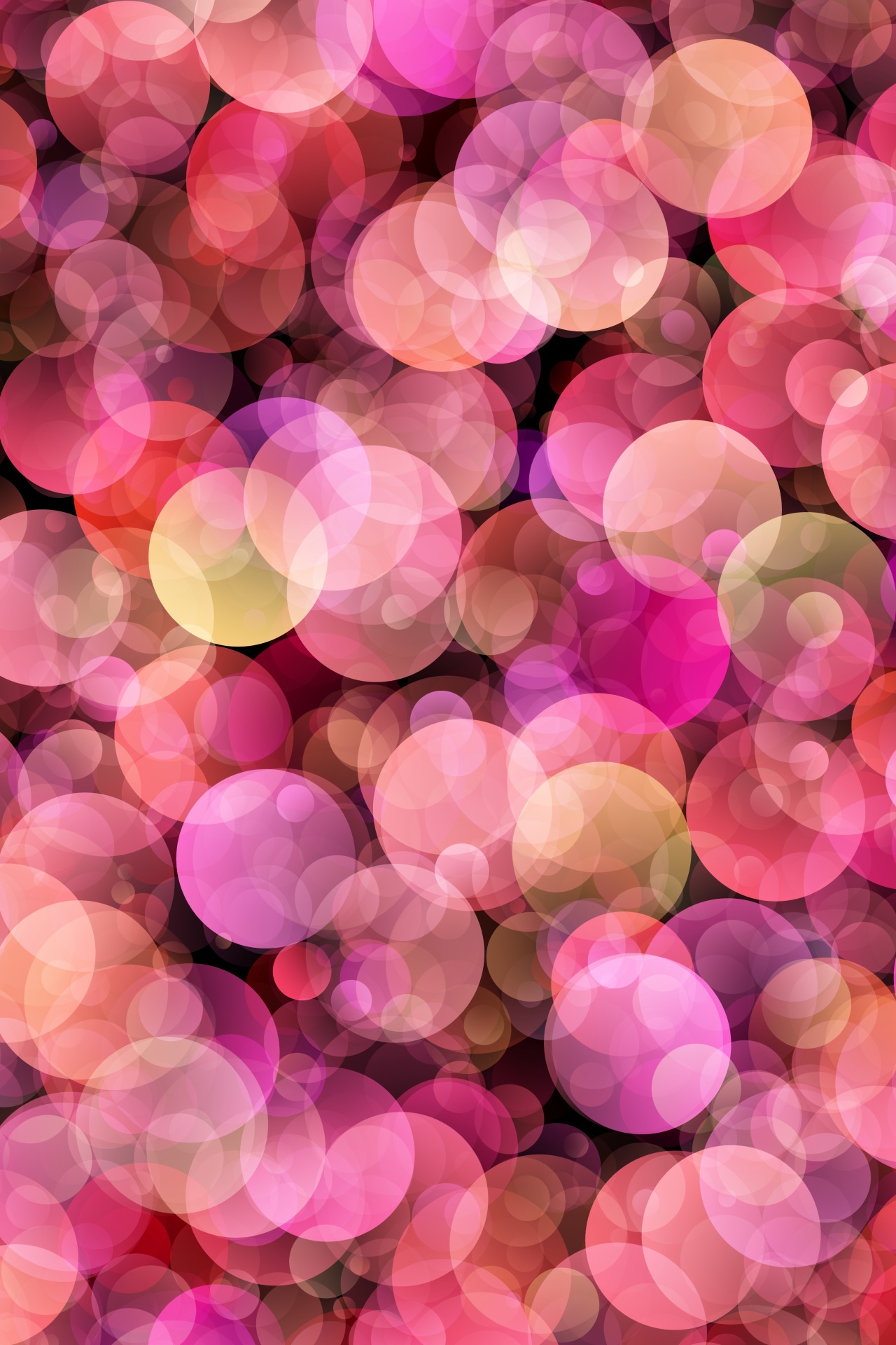 Abstract Bokeh Texture Background