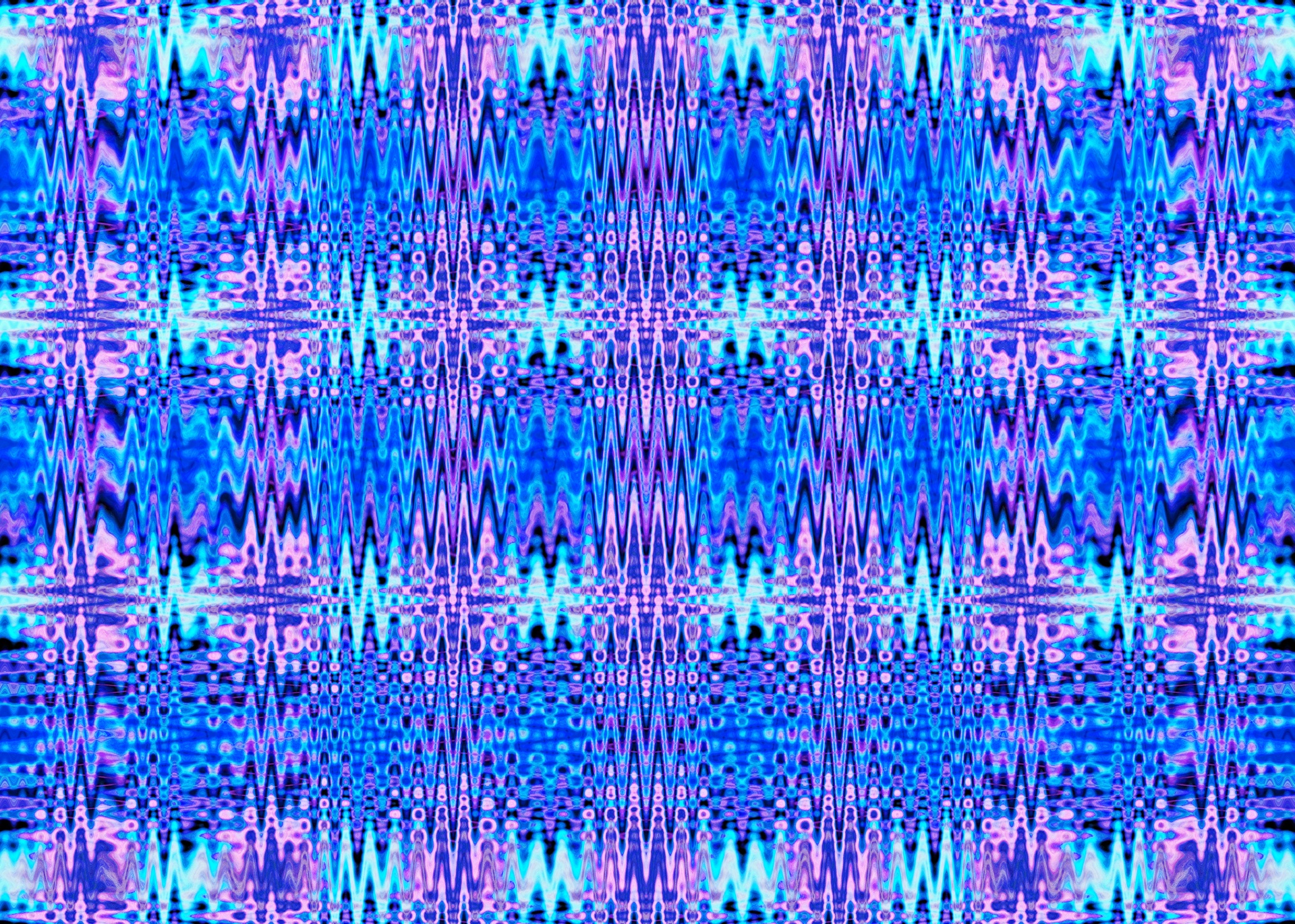 Blue & Pink Vibration Pattern