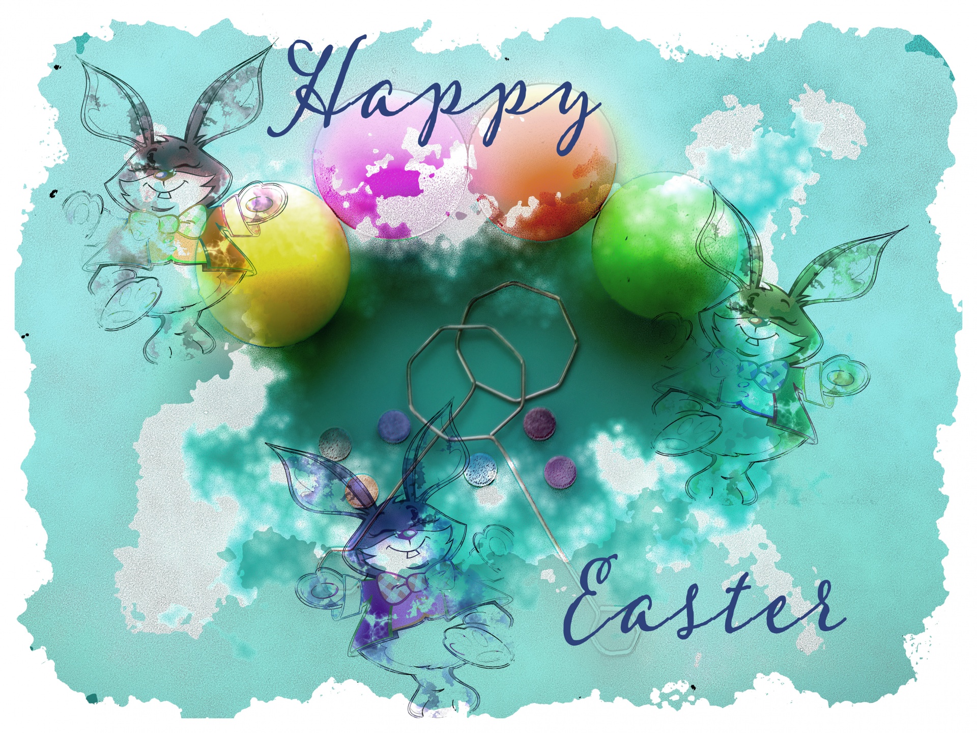 Happy Easter Card Free Stock Photo Public Domain Pictures