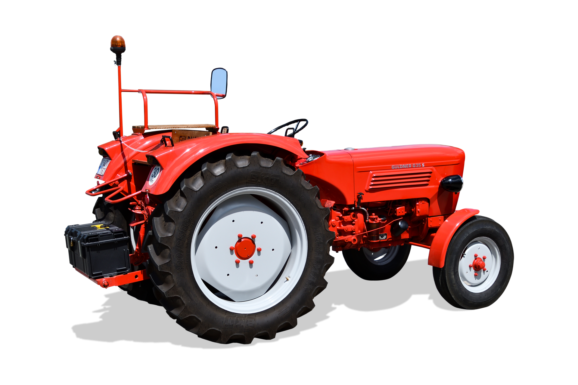 Red Tractor, Old Tractor