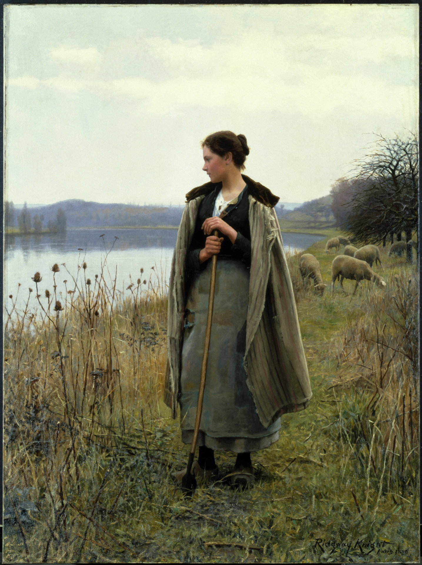 The Shepherdess Of Rolleboise