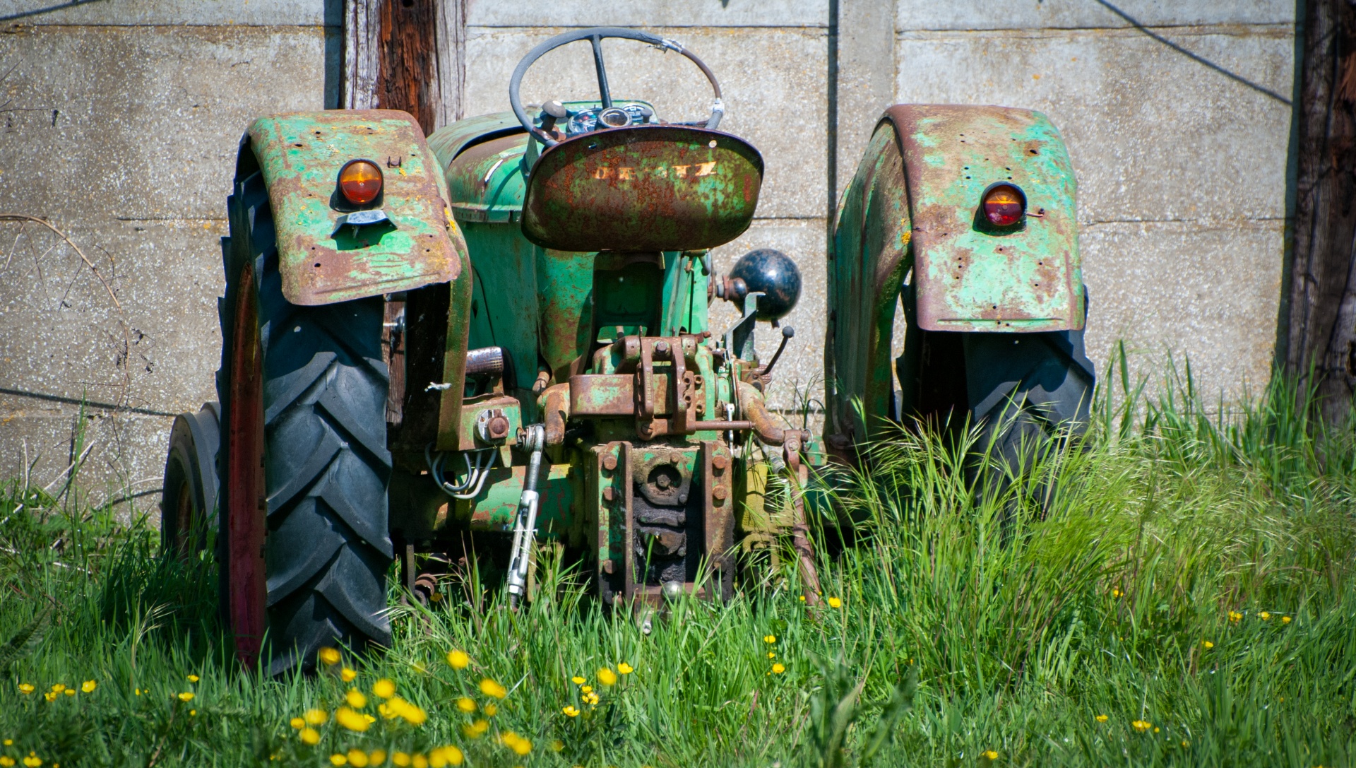Tractor, Old Tractor