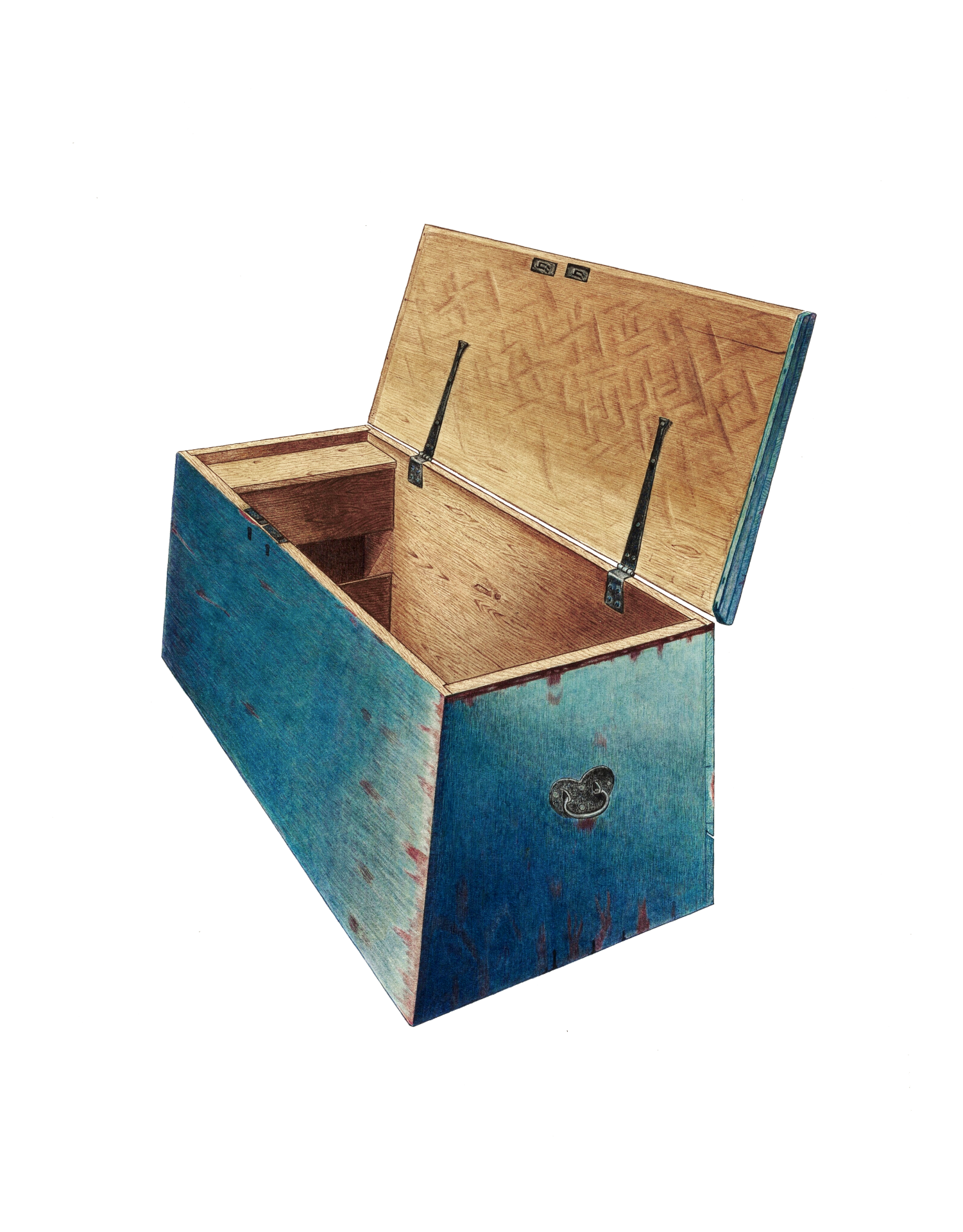 Vintage Chest Crate Cup