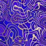 Abstract Pattern Background Blue
