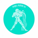 Aquarius Zodiac Sign Clipart