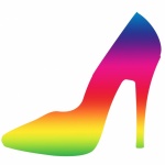 Women’s Shoe Pumps Rainbow Color