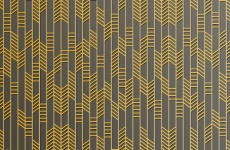 Gold And Black Stripped Pattern