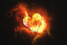 Heart, Love, Glow, Feelings, Burn