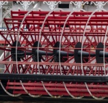 Paddle Wheel Of A Steam Ship