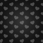 Black Hearts Pattern