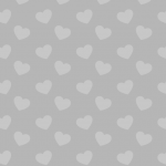Grey Hearts Pattern