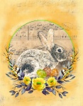 Vintage Rabbit Illustration