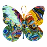 Psychedelic Filled Butterfly