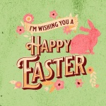 Rabbit Easter Greeting