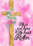 He Is Risen Illustration For Easter