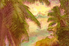 Tropical Paradise Illustration