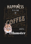 Hamster Coffee Poster