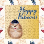 Happy Passover Hamster Greeting