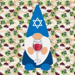 Passover Gnome With Wine